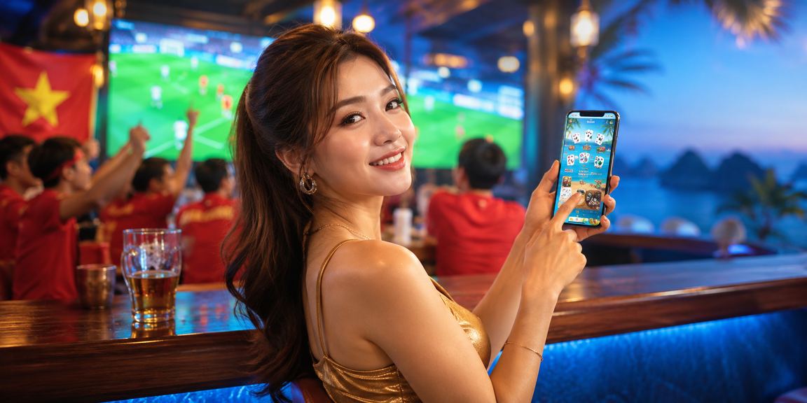 Không gian giải trí trực tuyến hiện đại với giao diện cá cược thể thao và casino tại Việt Nam